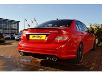 Wydech Milltek Mercedes C63 AMG W204 Pominięcie wtórnego katalizatora - SSXMZ103 Milltek Mercedes C63 AMG W204 Secondary catalyst bypass Exhaust